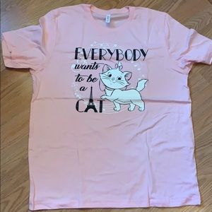 Disney Everyone Wants To Be A Cat T-Shirt